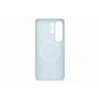 Samsung Galaxy S26 Ultra silikoninis magnetinis dėklas su šviesa Mėlyna