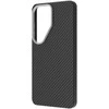 Dėklas Just Must JM PLATINUM CARBON with magsafe for Galaxy S26 Ultra Juodas