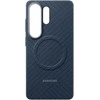 Dėklas KS948SC Carbon Magnet Case Samsung Galaxy S26 Ultra, Mėlyna Violet