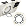 Dėklas MIO Baltas Roses Magsafe Case Compatible Ring Holder