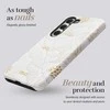 Dėklas MIO Baltas Roses Magsafe Compatible for Samsung S25 Ultra 5G
