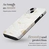Dėklas MIO Baltas Roses Magsafe Compatible for iPhone 15 Pro