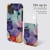Dėklas MIO Flowers Magsafe Case Compatible Card Holder