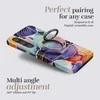 Dėklas MIO Flowers Magsafe Case Compatible Ring Holder