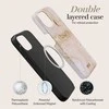 Dėklas MIO Gold Marble Magsafe Compatible for iPhone 16