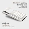 Dėklas MIO Sandy Zebra Magsafe Case Compatible Card Holder