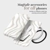 Dėklas MIO Sandy Zebra Magsafe Case Compatible Card Holder