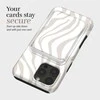 Dėklas MIO Sandy Zebra Magsafe Case Compatible Card Holder