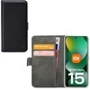 Dėklas Mobilize Classic Gelly Wallet Book Case Xiaomi Redmi Note 15 5G Juodas
