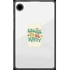 Samsung FPX115AMBGW Tab A9 Hybrid Edge Cover with Finger Tok Transparent, Žalias
