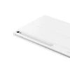 DX625UW knygos dangtelis su klaviatūra – dirbtinio intelekto klavišas, „Samsung Galaxy Tab S10 FE+“, baltas