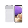 Samsung Galaxy A32 5G S View piniginės dėklas Baltas
