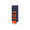 Dėklas GS901TNE silikoninis dangtelis su dirželiu, skirtas Samsung Galaxy S22, Navy (Mėlyna)