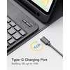Inateck KB04002 Classic Keyboard Case iPad 10.9-11\", Juodas