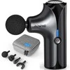 Sveikata ir asmeninė priežiūra - Renpho Massage Gun Edge Mini (kompaktiškas, keli greičiai, juodas)