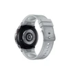 Išmanusis laikrodis Samsung Galaxy Watch 6 Classic, 47 mm, Sidabro spalvos korpusas su pilkos spalvos dirželiu
