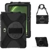 Just Must JM Rugged Case Grip for Samsung Galaxy Tab Active Pro/ Active4 Pro/ Active5 Pro with a strap Juodas