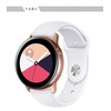 Išmaniojo laikrodžio Samsung Galaxy Watch 4 dirželis, Baltos spalvos, 22mm
