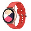 Just Must Išmaniojo laikrodžio Samsung Galaxy Watch 4 dirželis, Raudonos spalvos, 22mm