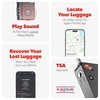 KEYSMART išmanioji spyna; TSA patvirtinta „Find My Lock“, Juodas