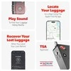 KEYSMART išmanioji spyna; TSA patvirtinta „Find My Lock“, Juodas