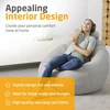 Medisana RS100 Bubble Sofa with Massage Pilkas