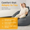 Medisana RS150 Bubble Sofa with Massage Dark pilkas