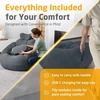 Medisana RS150 Bubble Sofa with Massage Dark pilkas