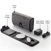 mophie-3in1 travel charger MagSafe su adapteriu EU Juodas