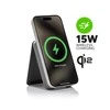 „Mophie Essentials“ magnetinė belaidė nešiojama baterija, 10000 mAh, Juodas