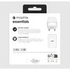 „Mophie Essentials“ USB-C 20 W PD (balta)