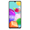 PA415TWE Silikoninis dėklas skirtas Samsung Galaxy A41 (Baltas)