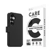 Dėklas Panzer Glass CARE by PanzerGlass Feature Case Tango Du viename piniginė Qi Suderinamas Samsung Galaxy S25, Juodas