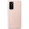 Dėklas Protective PU Case for Huawei P40 (Rožinė)
