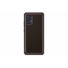 Dėklas QA325TBE minkštas skaidrus dangtelis, skirtas Samsung Galaxy A32 Juodas (Juodas)
