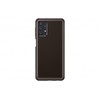 Dėklas QA326TBE Soft Clear Cover Samsung Galaxy A32 (5G) Juodas (Juodas)