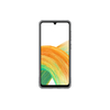Dėklas QA336TBE Soft Clear Cover for Samsung Galaxy A33 (5G) Juodas (Juodas)