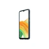 Dėklas Samsung Galaxy A33 5G silikoninis dangtelis su plonu dirželiu Juodas