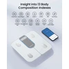 Virtuvinės svarstyklės RENPHO Elis 1C Smart Body Scale Baltas