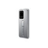 RG988CSE apsauginis stovintis dėklas, skirtas „Samsung Galaxy S20 Ultra“ (sidabrinis)
