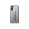 Dėklas RG991CJE apsauginis stovimas dangtelis, skirtas Samsung Galaxy S21 šviesiai pilkas (šviesiai pilkas)