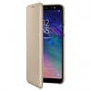 Samsung Galaxy A6+ (2018) dėklas - piniginė (Auksinis) WA605CFE