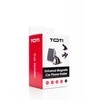 SEEK TOTI Magnetic Square Shape Car Holder with 3M Glue Mount, Juodas