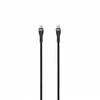 SEEK TOTI Type-C to Type-C, 2m Braided Cable 3A,Juodas
