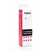 SEEK TOTI USB A to Lightning, 1m PVC Data Cable 2A (non-MFI), Baltas