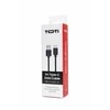 SEEK TOTI USB-A to Type-C, 1m PVC Data Cable 3A, Juodas