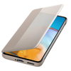 Dėklas Smart View Flip dangtelis, skirtas Huawei P40 (Khaki)