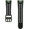 Extreme Sport silikoninis dirželis 20mm (M/L)  išmaniesiems laikrodžiams Samsung Galaxy Watch6/Watch5, Žaliai/Juoda
