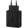 T5020XBEGEU Samsung 50W Power Adapteris DuoType-C, USB, Juodas