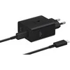T5020XBEGEU Samsung 50W Power Adapteris DuoType-C, USB, Juodas